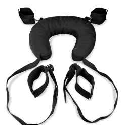 LOVE AND VIBES Menottes Bondage Chevilles Et Poignets Avec Coussin