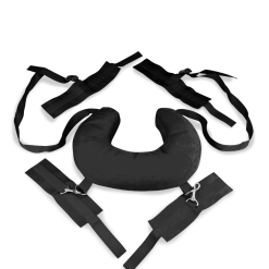 LOVE AND VIBES Menottes Bondage Chevilles Et Poignets Avec Coussin -Sextoys boutique menottes bondage chevilles et poignets avec coussin 6