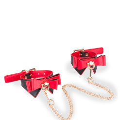 LOVE AND VIBES Menottes Chevilles à Nœuds Papillons Be Mine