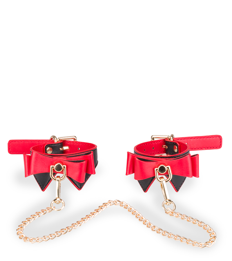 LOVE AND VIBES Menottes Chevilles à Nœuds Papillons Be Mine 2 LOVE AND VIBES Menottes Chevilles à Nœuds Papillons Be Mine – Image 2