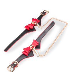 LOVE AND VIBES Menottes Chevilles à Nœuds Papillons Be Mine 11 LOVE AND VIBES Menottes Chevilles à Nœuds Papillons Be Mine -Sextoys boutique menottes chevilles a noeuds papillons be mine 8