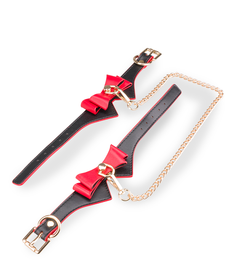 LOVE AND VIBES Menottes Chevilles à Nœuds Papillons Be Mine 6 LOVE AND VIBES Menottes Chevilles à Nœuds Papillons Be Mine – Image 6