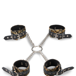 LOVE AND VIBES Menottes En Croix Chevilles Poignets