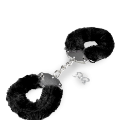 LOVE AND VIBES Menottes Fourrure Et Métal -Sextoys boutique menottes fourrure et metal 10
