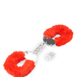 LOVE AND VIBES Menottes Fourrure Et Métal -Sextoys boutique menottes fourrure et metal 6