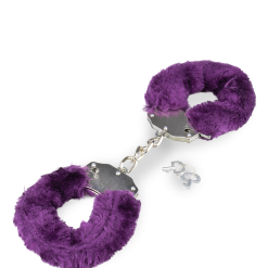 LOVE AND VIBES Menottes Fourrure Et Métal -Sextoys boutique menottes fourrure et metal 8