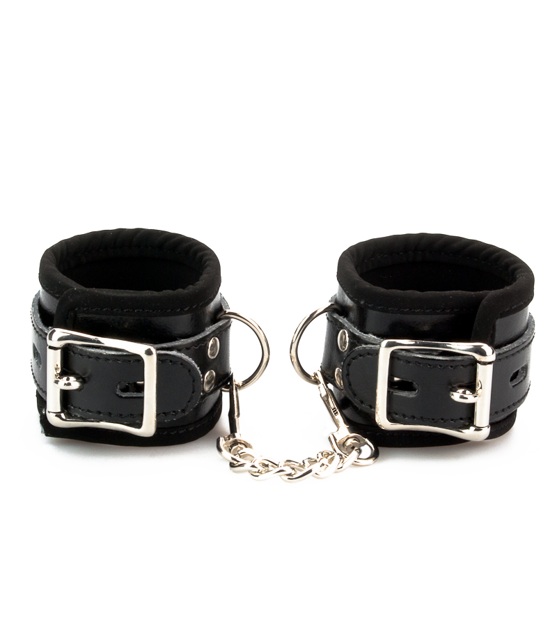 LOVE AND VIBES Menottes Poignets Réglables Cuir BDSM 1 LOVE AND VIBES Menottes Poignets Réglables Cuir BDSM