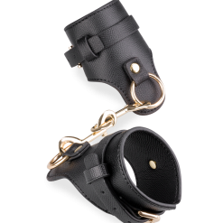 LOVE AND VIBES Menottes Poignets Similicuir Justice -Sextoys boutique menottes poignets similicuir justice 7