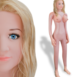 LOVE AND VIBES Michelle Poupée Gonflable Femme Blonde Réaliste