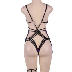 LOVE AND VIBES Nuisette à Lanière Transparente Flyaway -Sextoys boutique nuisette a laniere transparente flyaway 16