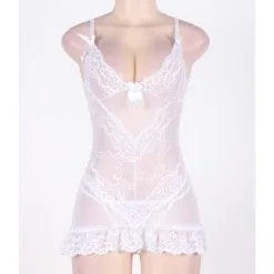 LOVE AND VIBES Nuisette Babydoll Sexy En Dentelle Fleurie 43 LOVE AND VIBES Nuisette Babydoll Sexy En Dentelle Fleurie -Sextoys boutique nuisette babydoll sexy en dentelle fleurie 22