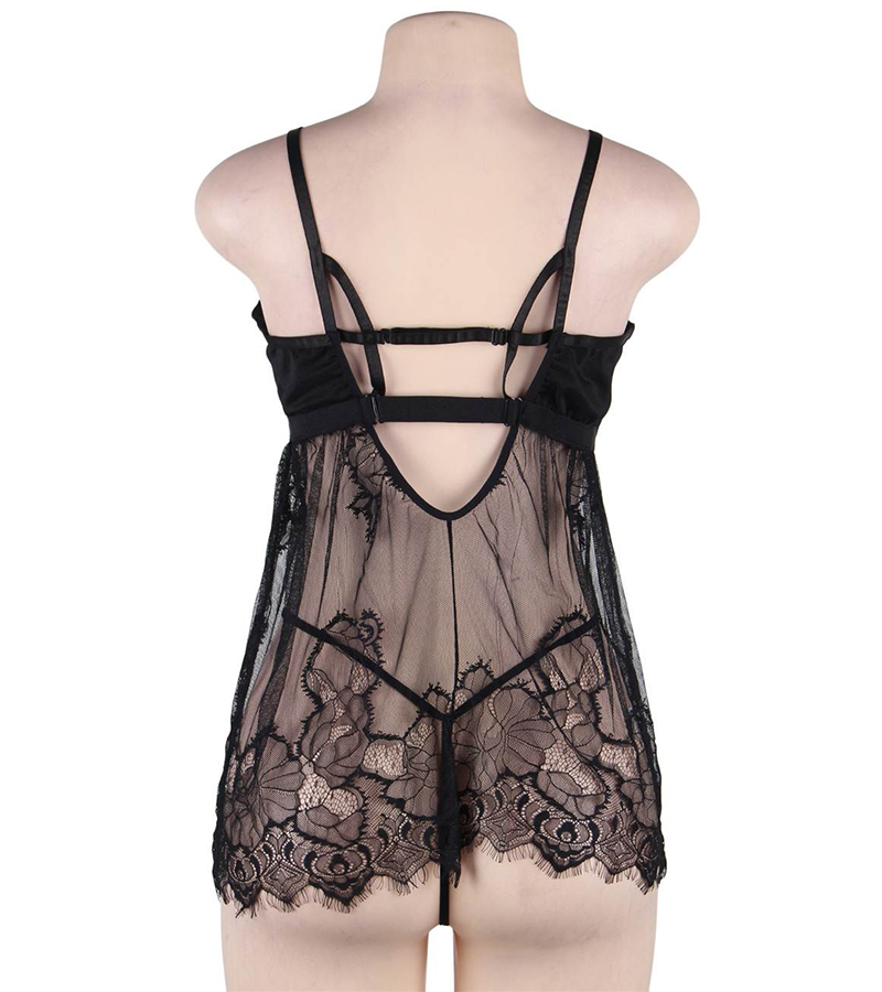 LOVE AND VIBES Nuisette élégante Et Sexy à Dentelle 13 LOVE AND VIBES Nuisette élégante Et Sexy à Dentelle – Image 13