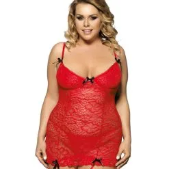 LOVE AND VIBES Nuisette Fleurie Transparente à Rubans 33 LOVE AND VIBES Nuisette Fleurie Transparente à Rubans -Sextoys boutique nuisette fleurie transparente a rubans 11