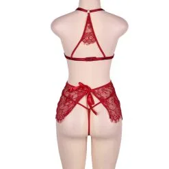 LOVE AND VIBES Nuisette Légère à Dentelle Flower Lover -Sextoys boutique nuisette legere a dentelle flower lover 12