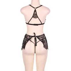 LOVE AND VIBES Nuisette Légère à Dentelle Flower Lover -Sextoys boutique nuisette legere a dentelle flower lover 9