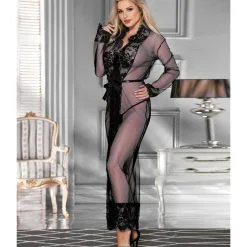 LOVE AND VIBES Nuisette Longue Effet Total Nude 32 LOVE AND VIBES Nuisette Longue Effet Total Nude -Sextoys boutique nuisette longue effet total nude 6