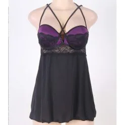 LOVE AND VIBES Nuisette Noire Ouverte à L'arrière 27 LOVE AND VIBES Nuisette Noire Ouverte à L'arrière -Sextoys boutique nuisette noire ouverte a l arriere 14