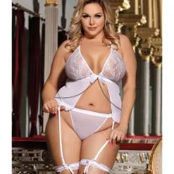 LOVE AND VIBES Nuisette Ouverte Effet Jarretelle 22 LOVE AND VIBES Nuisette Ouverte Effet Jarretelle -Sextoys boutique nuisette ouverte effet jarretelle 7