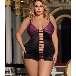 LOVE AND VIBES Nuisette Sexy à Bandeau -Sextoys boutique nuisette sexy a bandeau 7