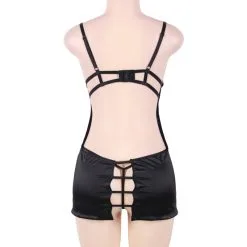 LOVE AND VIBES Nuisette Sexy à Bandeau -Sextoys boutique nuisette sexy a bandeau 9