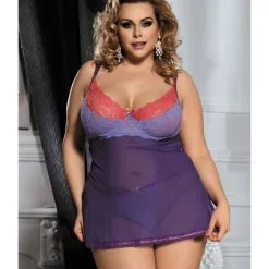 LOVE AND VIBES Nuisette Sexy à Double Soutien-gorge 12 LOVE AND VIBES Nuisette Sexy à Double Soutien-gorge -Sextoys boutique nuisette sexy a double soutien gorge 5