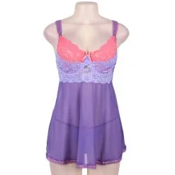 LOVE AND VIBES Nuisette Sexy à Double Soutien-gorge 16 LOVE AND VIBES Nuisette Sexy à Double Soutien-gorge -Sextoys boutique nuisette sexy a double soutien gorge 9