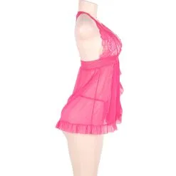 LOVE AND VIBES Nuisette Sexy Délice à Fine Dentelle -Sextoys boutique nuisette sexy delice a fine dentelle 18