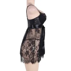 LOVE AND VIBES Nuisette Sexy Dentelle Et Ruban 46 LOVE AND VIBES Nuisette Sexy Dentelle Et Ruban -Sextoys boutique nuisette sexy dentelle et ruban 23