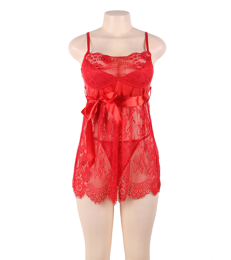 LOVE AND VIBES Nuisette Sexy Dentelle Et Ruban 23 LOVE AND VIBES Nuisette Sexy Dentelle Et Ruban – Image 23