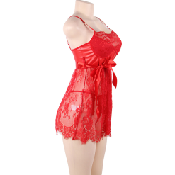 LOVE AND VIBES Nuisette Sexy Dentelle Et Ruban 49 LOVE AND VIBES Nuisette Sexy Dentelle Et Ruban -Sextoys boutique nuisette sexy dentelle et ruban 26