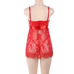 LOVE AND VIBES Nuisette Sexy Dentelle Et Ruban 50 LOVE AND VIBES Nuisette Sexy Dentelle Et Ruban -Sextoys boutique nuisette sexy dentelle et ruban 27