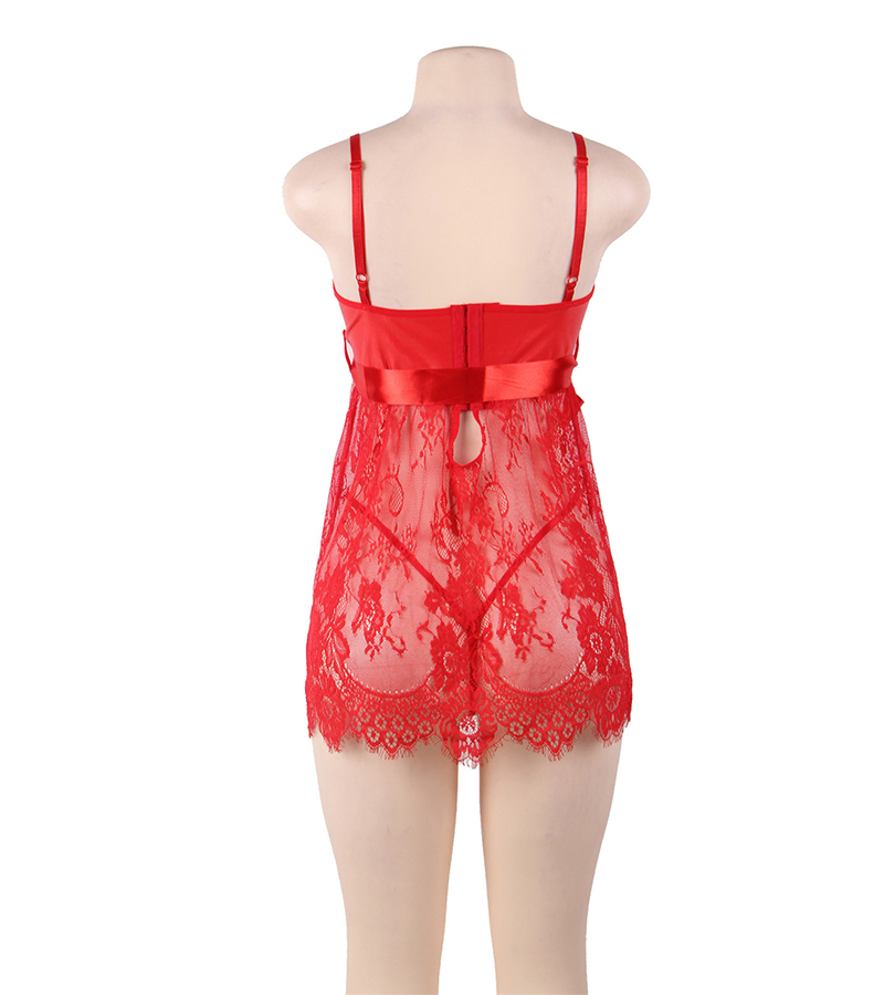 LOVE AND VIBES Nuisette Sexy Dentelle Et Ruban 25 LOVE AND VIBES Nuisette Sexy Dentelle Et Ruban – Image 25