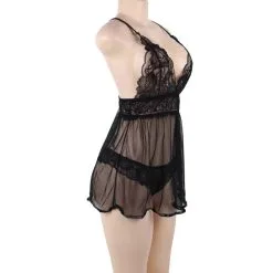 LOVE AND VIBES Nuisette Sexy élégance Légère -Sextoys boutique nuisette sexy elegance legere 14