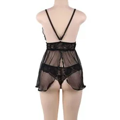 LOVE AND VIBES Nuisette Sexy élégance Légère -Sextoys boutique nuisette sexy elegance legere 15