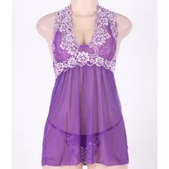 LOVE AND VIBES Nuisette Transparente à Fleurs 27 LOVE AND VIBES Nuisette Transparente à Fleurs -Sextoys boutique nuisette transparente a fleurs 14