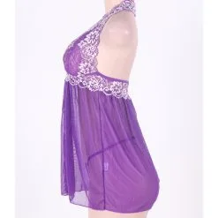 LOVE AND VIBES Nuisette Transparente à Fleurs 28 LOVE AND VIBES Nuisette Transparente à Fleurs -Sextoys boutique nuisette transparente a fleurs 15