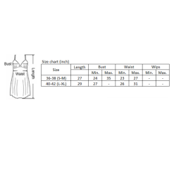 LOVE AND VIBES Nuisette Transparente Décolleté Dentelle à Lacets -Sextoys boutique nuisette transparente decollete dentelle a lacets 20