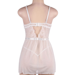 LOVE AND VIBES Nuisette Ultra Sexy Beau Décolleté Dentelle -Sextoys boutique nuisette ultra sexy beau decollete dentelle 11