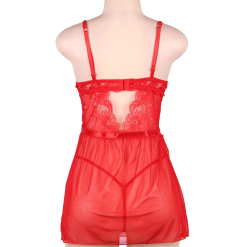 LOVE AND VIBES Nuisette Ultra Sexy Beau Décolleté Dentelle -Sextoys boutique nuisette ultra sexy beau decollete dentelle 18