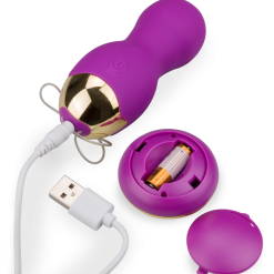 LOVE AND VIBES Oeuf Vibrant Silicone à Télécommande USB 12 Modes -Sextoys boutique oeuf vibrant silicone a telecommande usb 12 modes 8