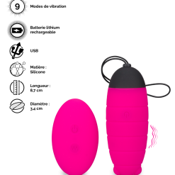 LOVE AND VIBES Oeuf Vibrant Télécommandé Baby Bee 16 LOVE AND VIBES Oeuf Vibrant Télécommandé Baby Bee -Sextoys boutique oeuf vibrant telecommande baby bee 9