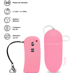 LOVE AND VIBES Oeuf Vibrant Télécommande Brava - L -Sextoys boutique oeuf vibrant telecommande brava l 14