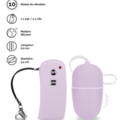 LOVE AND VIBES Oeuf Vibrant Télécommande Brava - M -Sextoys boutique oeuf vibrant telecommande brava m 10