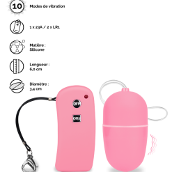 LOVE AND VIBES Oeuf Vibrant Télécommande Brava - M -Sextoys boutique oeuf vibrant telecommande brava m 14