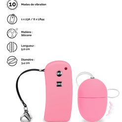 LOVE AND VIBES Oeuf Vibrant Télécommandé Brava - S -Sextoys boutique oeuf vibrant telecommande brava s 14