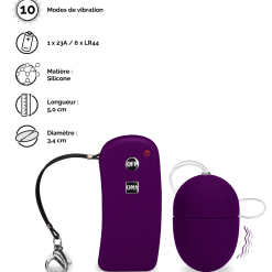 LOVE AND VIBES Oeuf Vibrant Télécommandé Brava - S -Sextoys boutique oeuf vibrant telecommande brava s 19