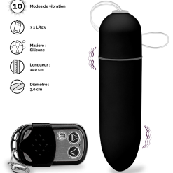 LOVE AND VIBES Oeuf Vibrant Télécommandé XXL -Sextoys boutique oeuf vibrant telecommande xxl 5