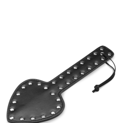 LOVE AND VIBES Paddle Simili Cuir Et Rivets Spade 8 LOVE AND VIBES Paddle Simili Cuir Et Rivets Spade -Sextoys boutique paddle simili cuir et rivets spade 6