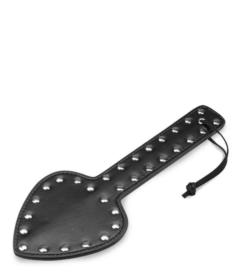 LOVE AND VIBES Paddle Simili Cuir Et Rivets Spade 4 LOVE AND VIBES Paddle Simili Cuir Et Rivets Spade – Image 4