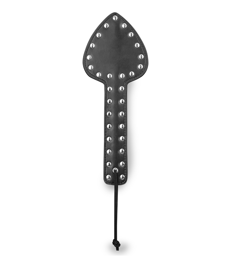 LOVE AND VIBES Paddle Simili Cuir Et Rivets Spade 5 LOVE AND VIBES Paddle Simili Cuir Et Rivets Spade – Image 5